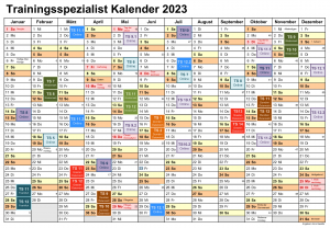 Jahresplanung Seminare 2023